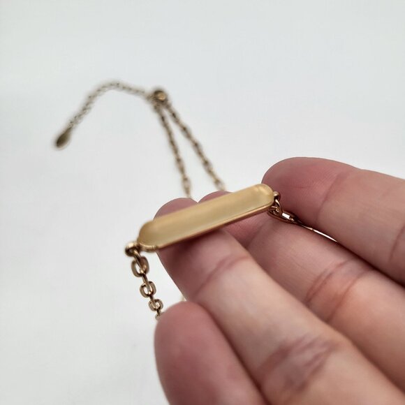 8 Other Reasons-80R Necklace Gold Tone Bar - Picture 4 of 10